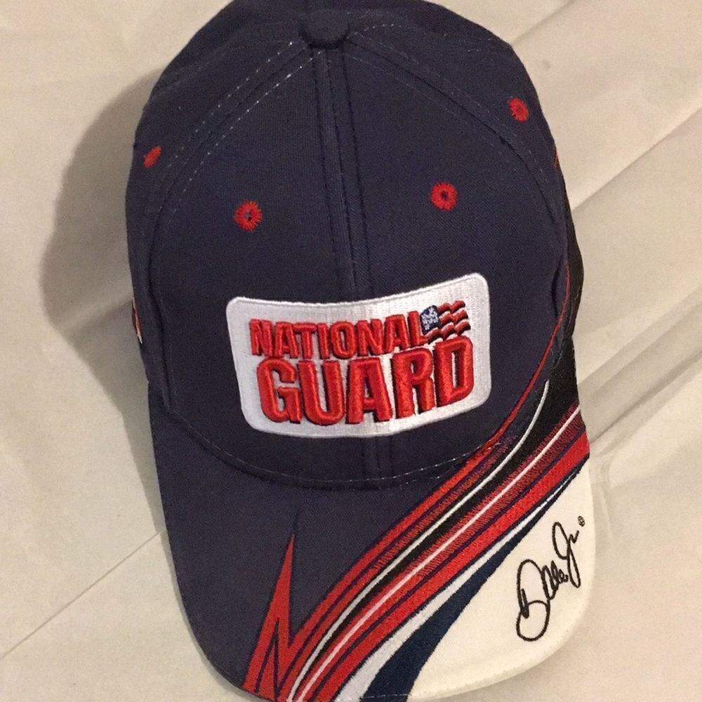 NASCAR chase national guard Dale jr hat